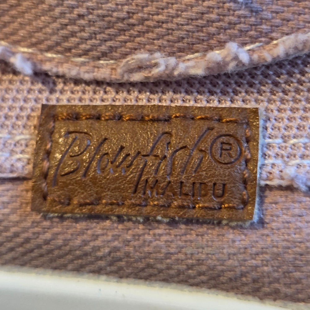 Blowfish Malibu Marley Womens 9 Pink Canvas Slip On Sneakers Distressed - Picture 4 of 9